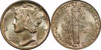 USA 10¢ 1928-D Mercury 10¢, 1928-D, 10¢, MS64 FB, PCGS/CAC MS64 2389,86 EUR  zzgl. 38,65 EUR Versand