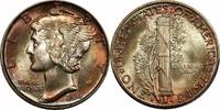 10¢ 1938-S USA Mercury 10¢, 1938-S, 10¢, MS65 FB, PCGS MS65