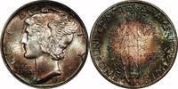 10¢ 1936-S USA Mercury 10¢, 1936-S, 10¢, MS65 FB, PCGS MS65