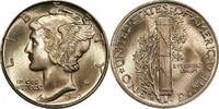 10¢ 1945-S USA Mercury 10¢, 1945-S, 10¢, MS67 FB, PCGS MS67