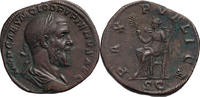 Ancient Roman Sestertius Pupienus. Sestertius -