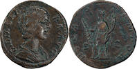Ancient Roman Sestertius Didia Clara, Daughter of Didius Julianus. Sestertius -