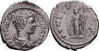 Ancient Roman Denarius Geta as Caesar. Denarius -
