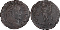 Ancient Roman Maximinus II as Caesar. -