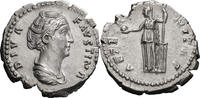 Ancient Roman Denarius Diva Faustina I. Denarius -