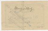 Deutsches Reich Ostpreußen Blankenburg 1 Mark Gutschein nd. GB138 - Kamstigall bei Pillau Kriegsgefangenlager - PoW Camp Bank Paper Money Gebrauchte Erhaltung
