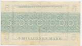 Deutsches Reich Weimar Sachsen 5 Millionen Mark Banknote Inflation 1923 GB664 - Dresden-Neustadt - Notgeld Paper Money Germany Gebrauchte Erhaltung