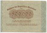 Deutsches Reich Weimar Bayern Fünfhunderttausend Mark Banknote Inflation 1923 GB339 - Bayerische Staatsbank München - Gutschein Notgeld Paper Money Germany Stark gebrauchte Erhaltung