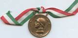 Italien Königreich Italy World War I. Erinnerungsmedaille 1915-1918 (1920) GY262 - Italienisch-österreichischen Krieg - Vittorio Emanuele III. 1900-1946 Fast Vorzüglich mit Band