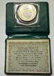 Israel 10 Lirot Silber 1974 (JE5735) GN512 - Hanukkah - Damascus Lamp Polierte Platte in Original Folder