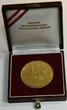 Große Silbermedaille vergoldet 1966 GN1620 - Österreichischer Philatelisten-Verein ÖVEBRIA Unzirkuiert