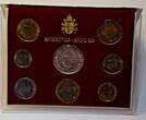 Vatikan Italien-Kirchenstaat KMS Offizieller Kursmünzensatz 1998 GN056 - Vatican Official Coins Mint Set - Papst Johannes Paul II. 1978-2005 Unzirkuiert