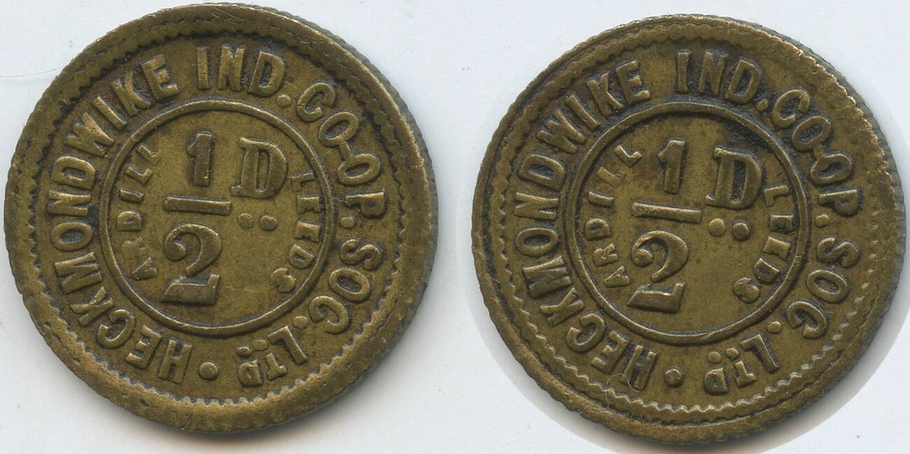 Großbritannien United Kingdom 1/2d Coop Token Wertmarke Jeton T170
