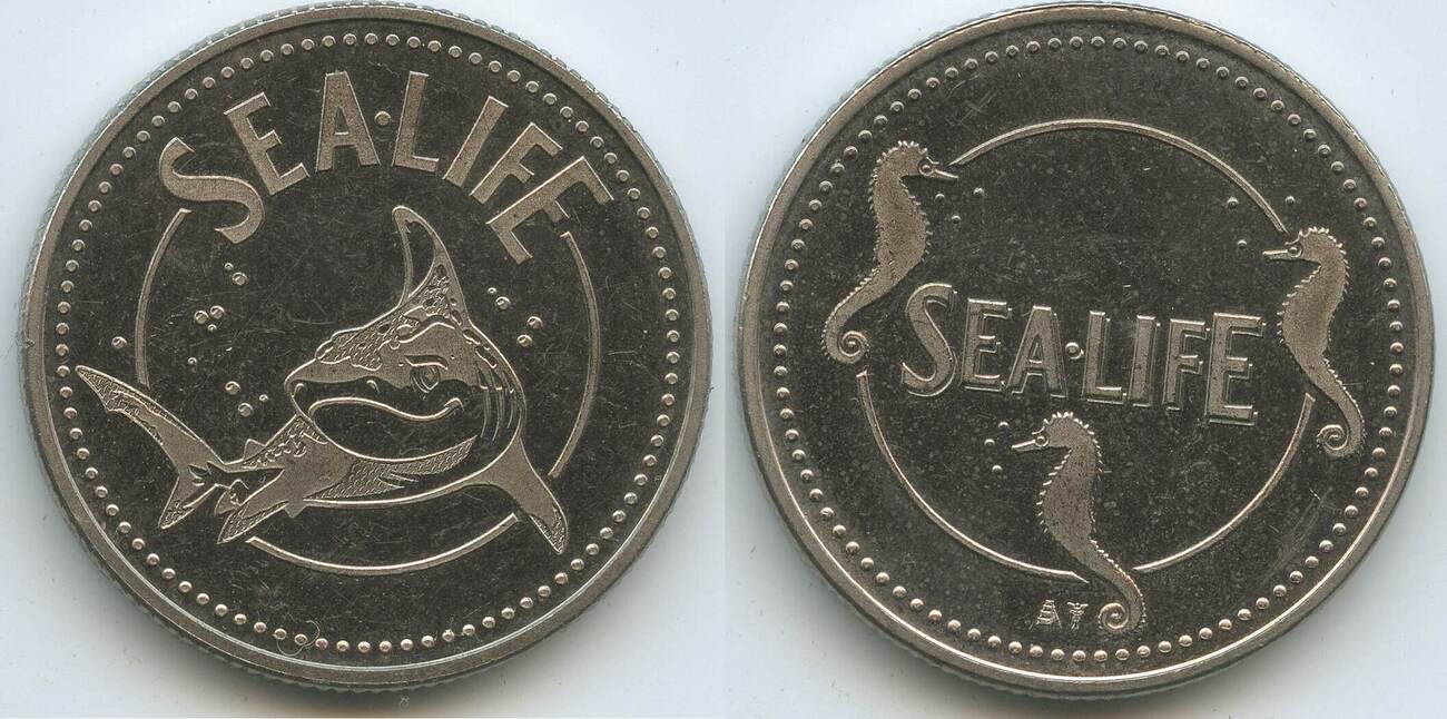 Deutschland Bundesrepublik Medaille SeaLife Souvenir Token nd. M118