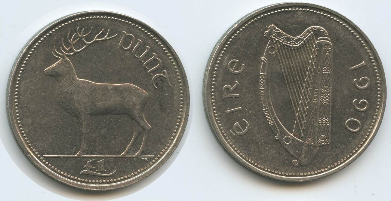 irland-1-punt-pound-1990-g6414-hirsch-ireland-ire-fast-unzirkuiert