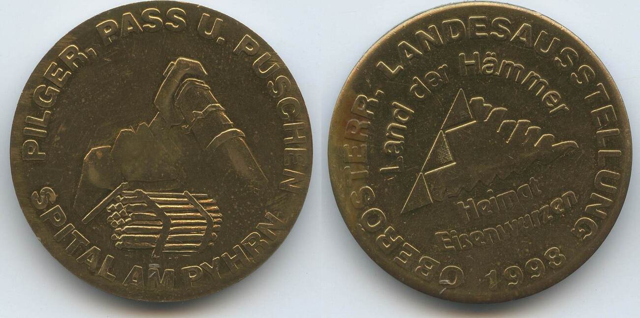 Österreich Oberösterreich Medaille Oberösterreichische