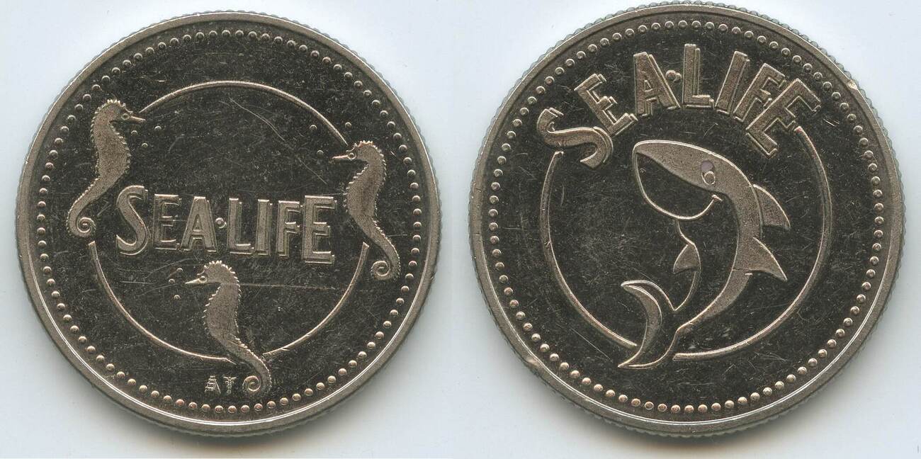 Deutschland Bundesrepublik Medaille SeaLife Souvenir Token nd. GX1481