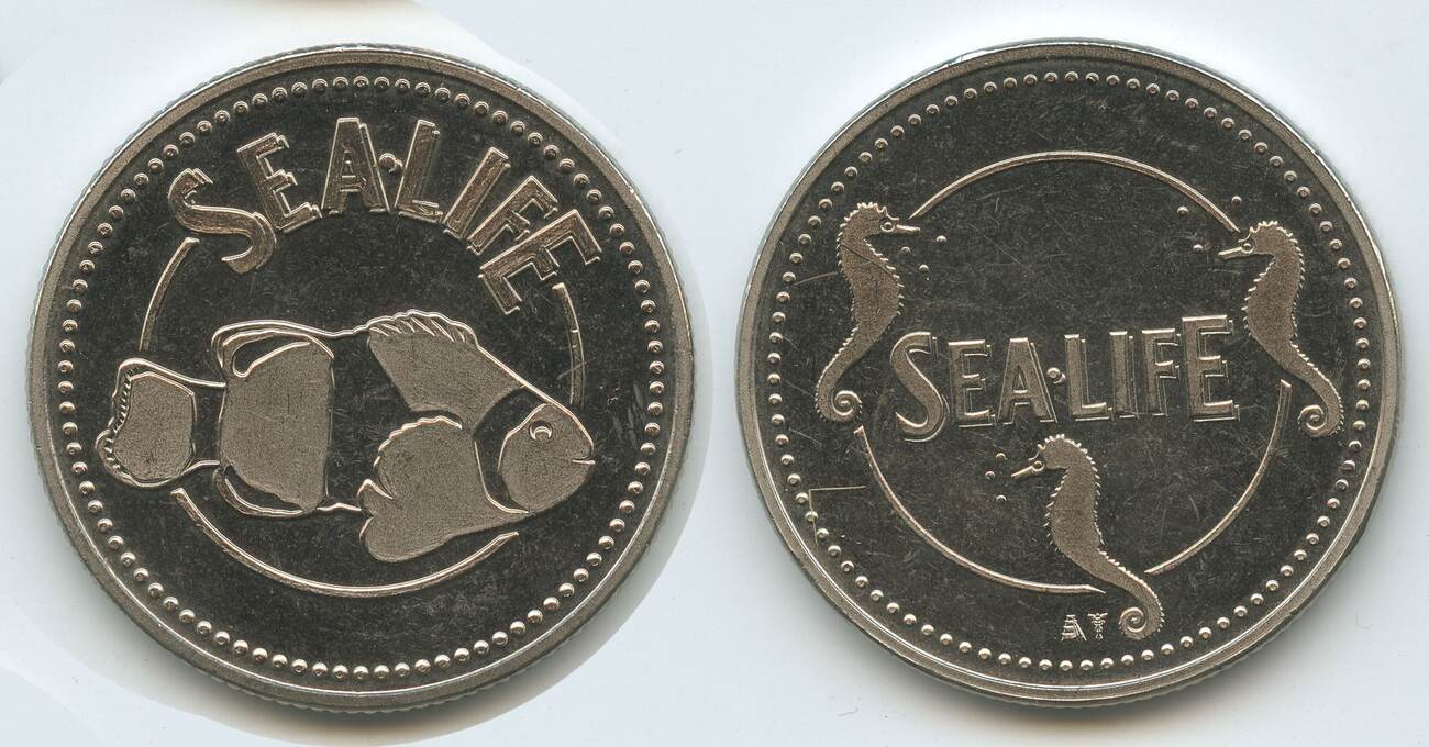 Deutschland Bundesrepublik Medaille SeaLife Souvenir Token nd. G13227