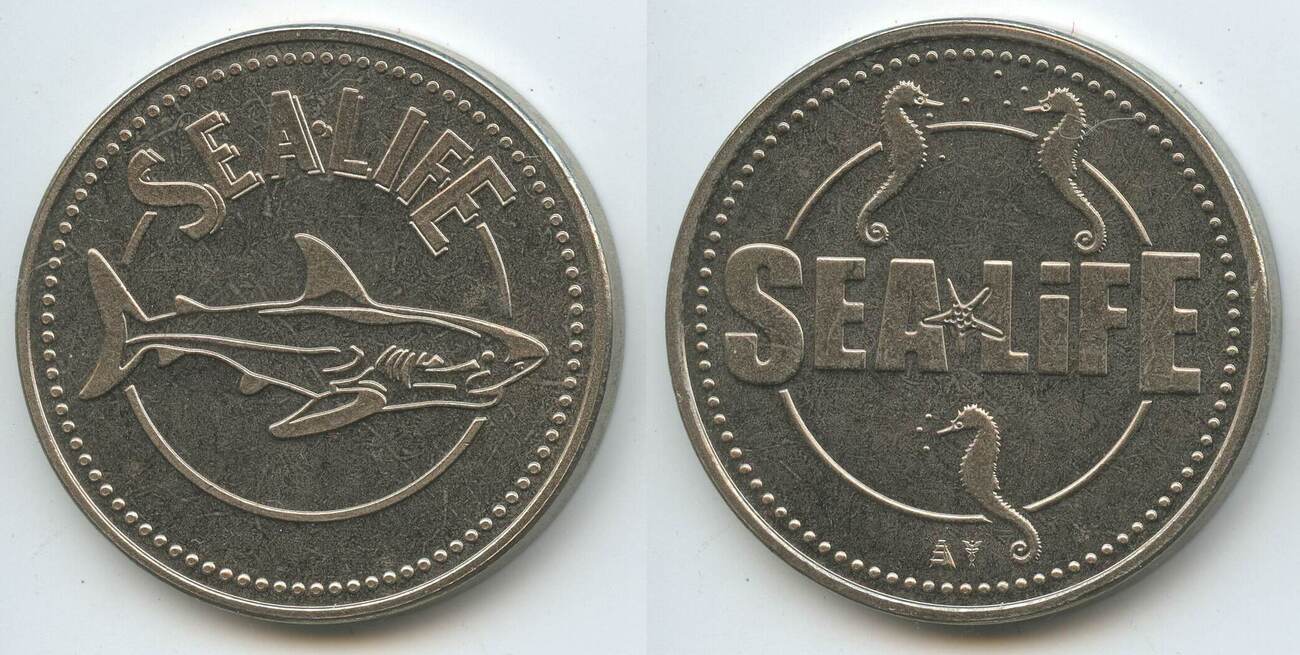 Deutschland Bundesrepublik Medaille SeaLife Souvenir Token nd. G13403