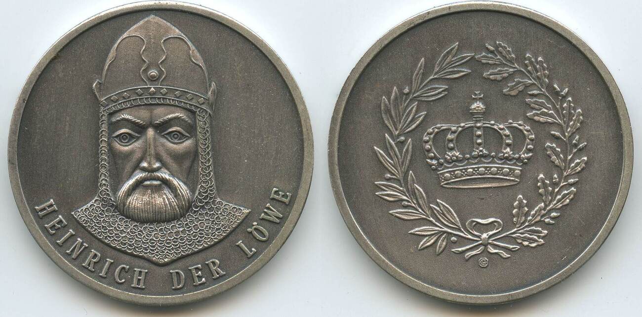 Deutschland Bayern Medaille nd. G15353 Heinrich der Löwe (Gründer der Stadt München