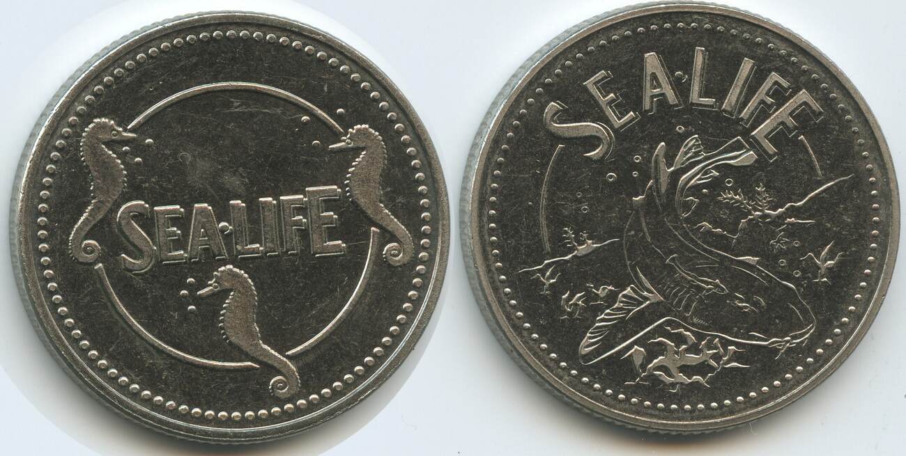 Deutschland Bundesrepublik Medaille SeaLife Souvenir Token nd. G15797