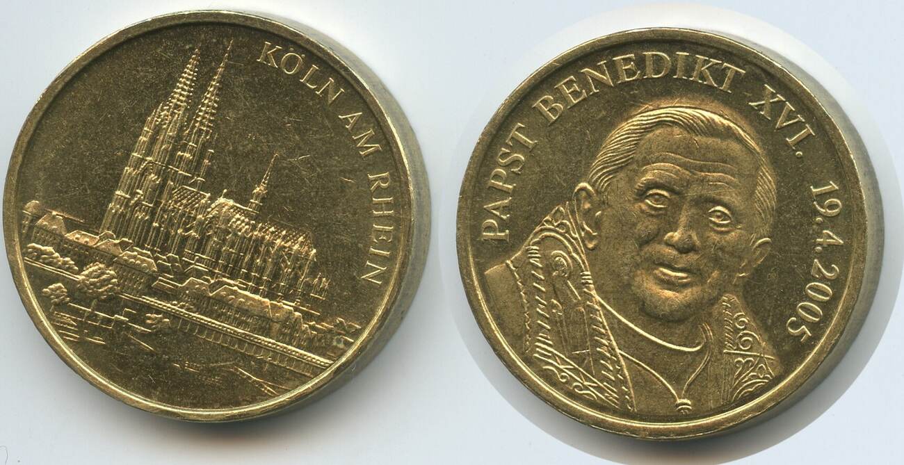 Deutschland Bundesrepublik BadenWürttemberg Medaille G13145 Köln am