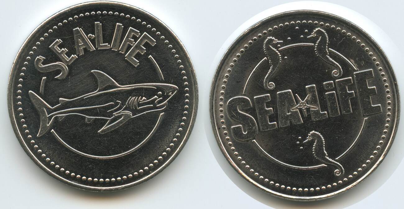 Deutschland Bundesrepublik Medaille SeaLife Souvenir Token nd. G13301