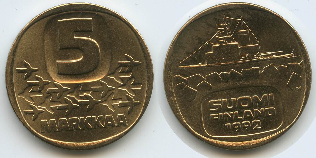 finnland-republik-5-markkaa-1992-m-g13892-eisbrecher-urho-finland
