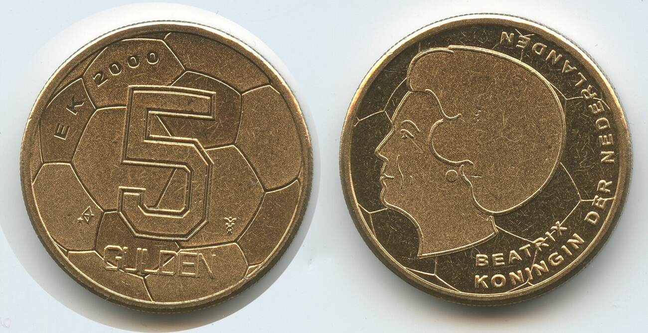 Niederlande 5 Gulden 2000 G0884 - European Football Championship