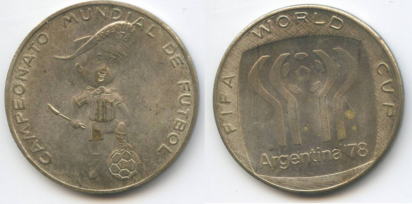 Jeton FIFA World Cup Argentina 78 – Réf F523, Collection