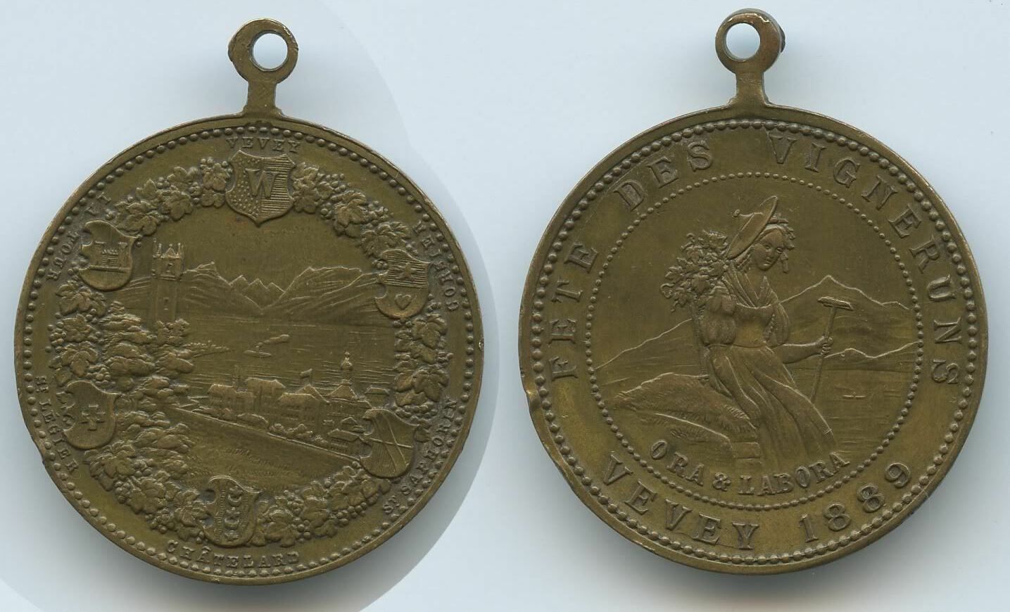 Médaille de l'éducation physique Pax et Labor république