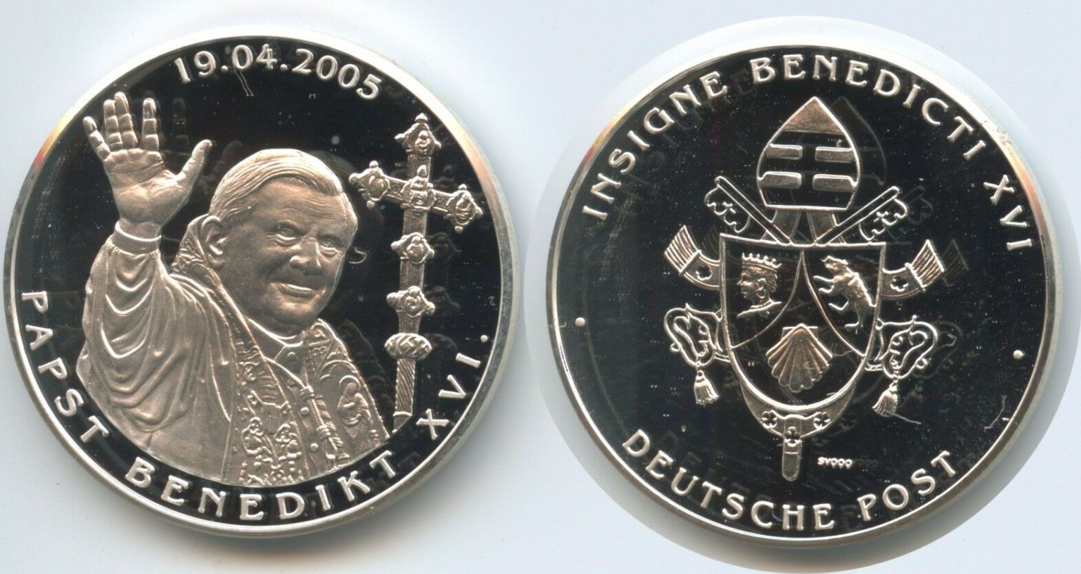 Schone Papst Benedikt Munzen Wert Bild