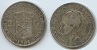 Niederlande Königreich 2½ Gulden Silber G3268 - Wilhelmina I. 1890-1948 Netherlands -