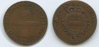 Rechenpfennig GX332 - Österreich Niederlande Karl II. Jeton -