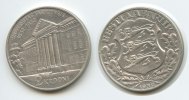 Estland 2 Krooni M#3001 - Estland - 2 Krooni 1932 Universität Tartu Silber