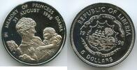 5 Dollars G16222 - Liberia UNC In Memory of Princess Diana -