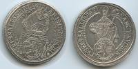 Salzburg Österreich 1 Taler M#3602 Salzburg Erzbistum 1 Thaler 1651 Paris Graf von Lodron 1619-1653 Silber