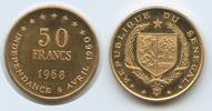 Senegal 50 Francs M#3202 Gold 8th Annivers.Independence