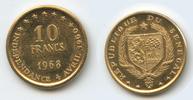 Senegal 10 Francs M#3204 Gold 8th Annivers.Independence