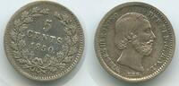 5 Cents G13495 - Niederlande Silber KM#91 Wilhelm III.1849-1890 Netherlands -