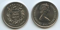 Gibraltar 25 Pence M#3417 - Queen`s Silver Jubilee 1952-1977