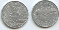 Komoren 5 Francs M#3290 - Quastenflosser Fisch Comores