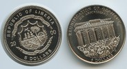 Liberia 5 Dollars M#5004 Brandenburger Tor Reunification of Germany