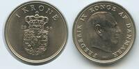 1 Krone G15201 - Denmark 1966 C-S KM#851.1 UNC Frederik IX.1947-1972 Dänemark -