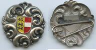 Abzeichen A517 - Altes Kärnten Wappen Brosche Anstecker Coloriert -