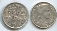 Lettland 5 Lati M#3435 - Lettland Republik 1918-1940