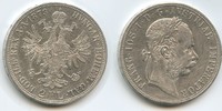 Österreich Haus Habsburg Doppelgulden (2 Florin) M#1026 Kaiser Franz Joseph I. 1848-1916