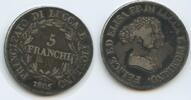 Italien Lucca Piombino 5 Franchi M#3389 Feliy Elisa Bonaparte