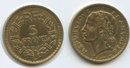 Frankreich 5 Francs M#3176 C = Castelsarrasin Messing