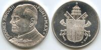 Medaille GY759 - Vatikan Papst Johannes Paul II. Pontifex Maximus Wappen -